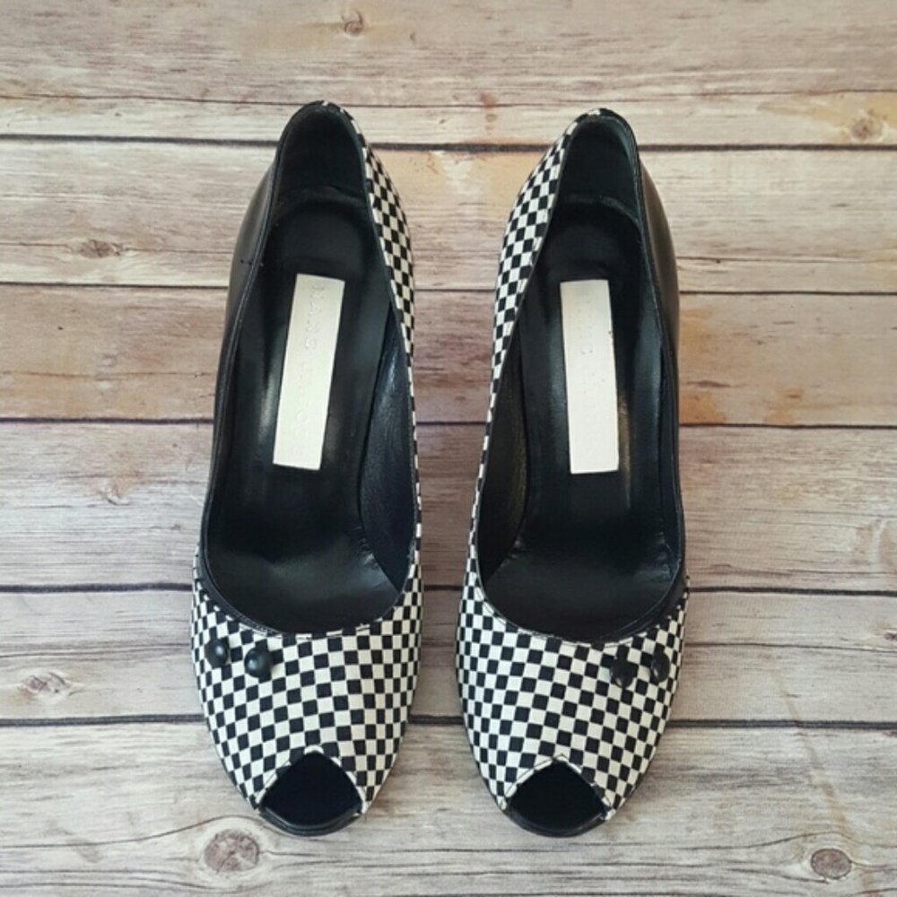 Marc Jacobs jacquard pumps